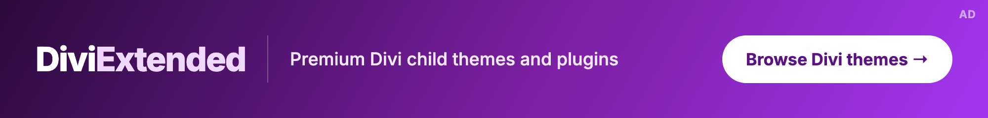 DiviExtended: premium Divi child themes and plugins