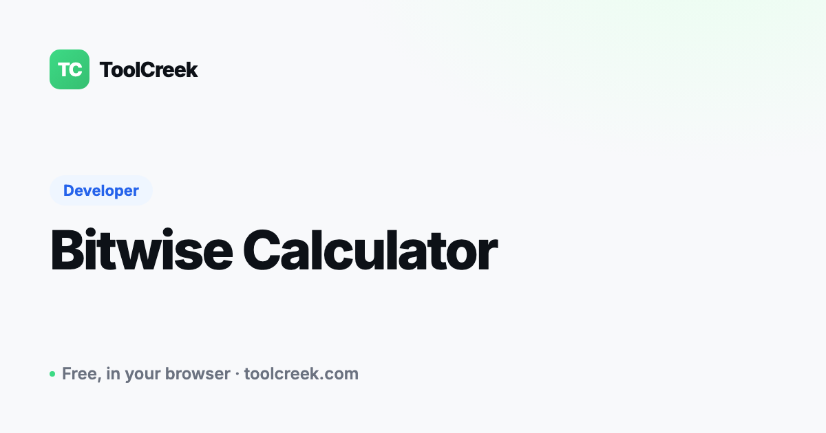 Bitwise Operations Explained: How to Use a Bitwise Calculator