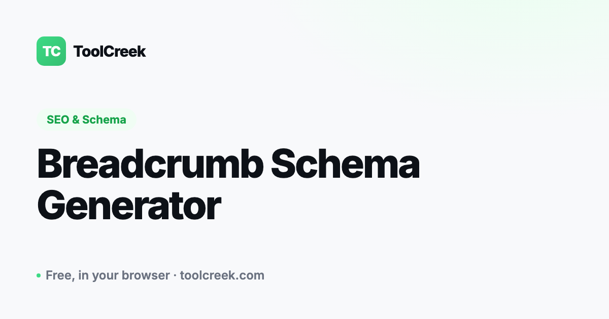 How to Add Breadcrumb Schema
