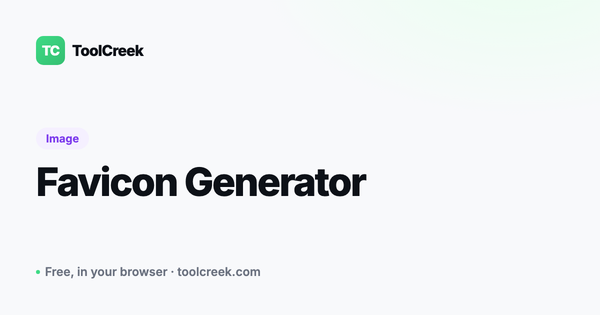 Favicon Generator: Make All Favicon Sizes From One Image