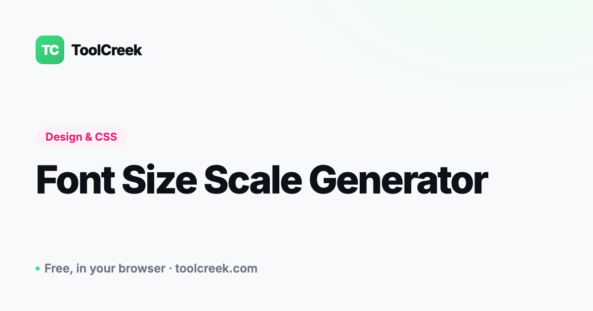 How to Build a Type Scale for Your Website