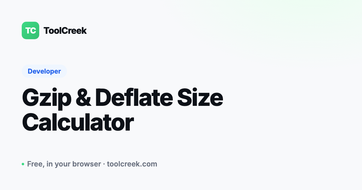 How to Estimate Gzip and Brotli Compressed Size
