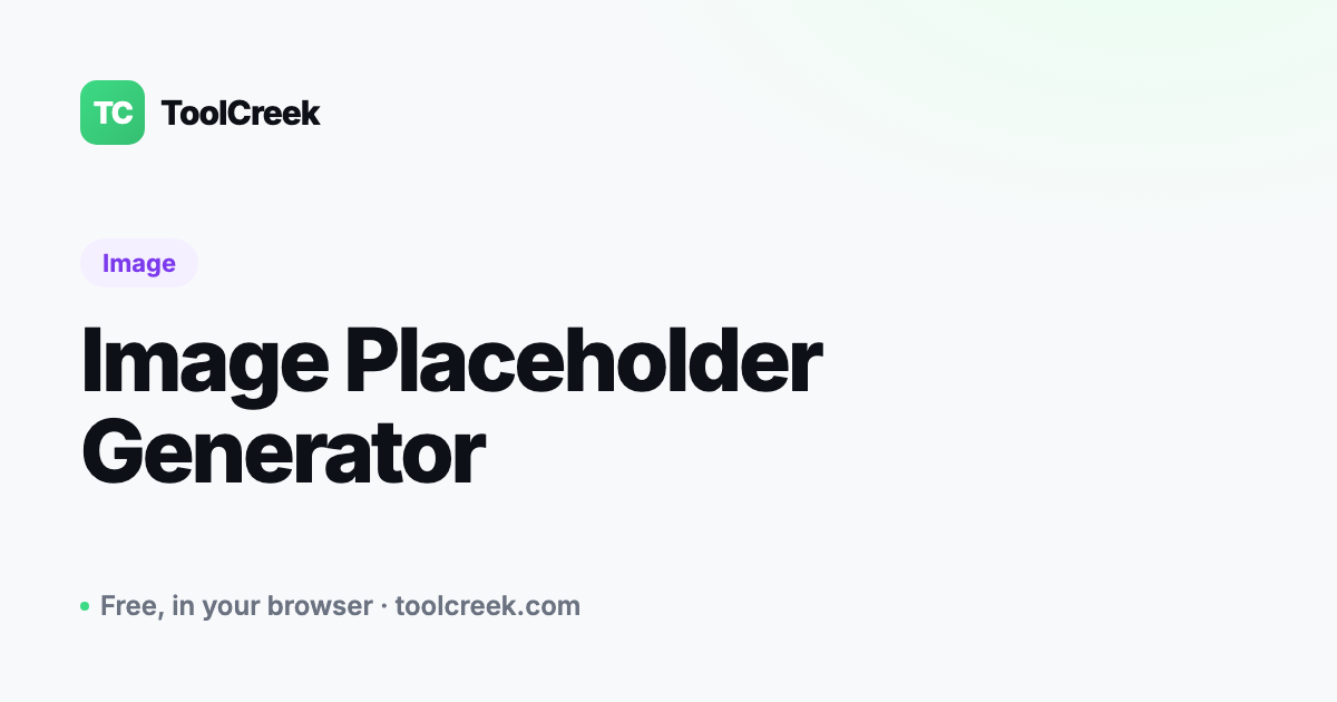 How to Generate Placeholder Images