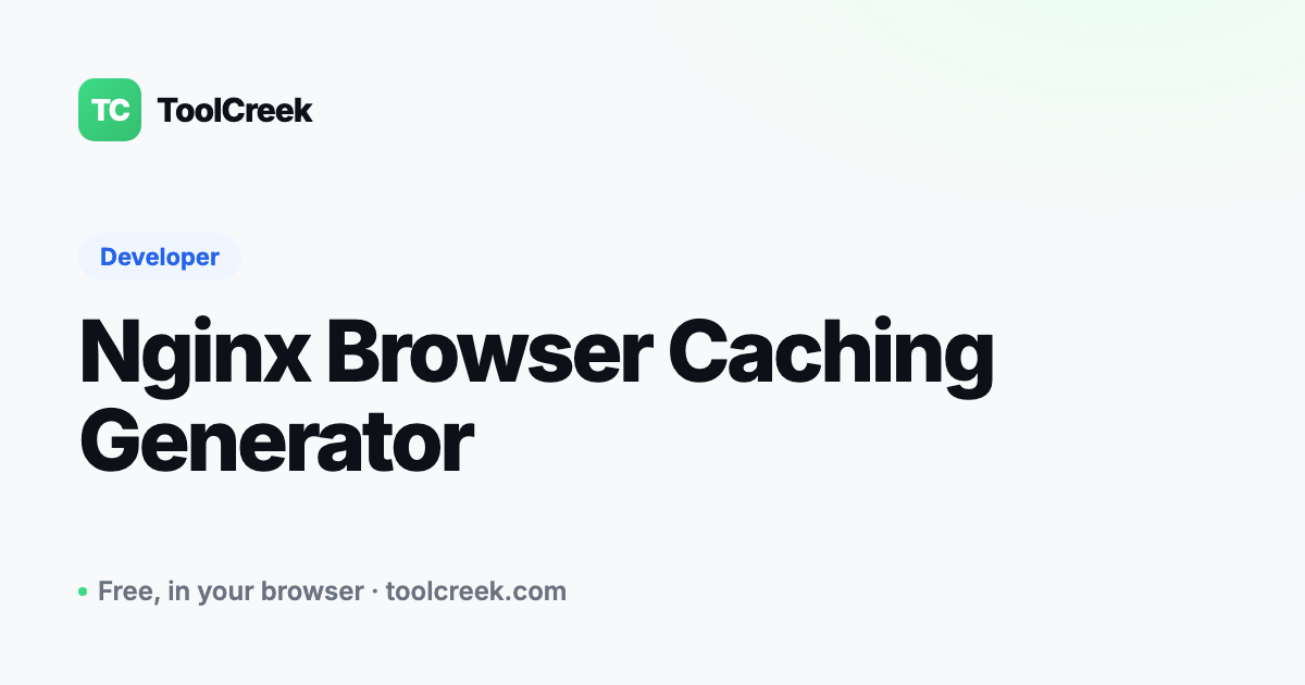 How to Set Nginx Cache-Control Headers for Static Assets