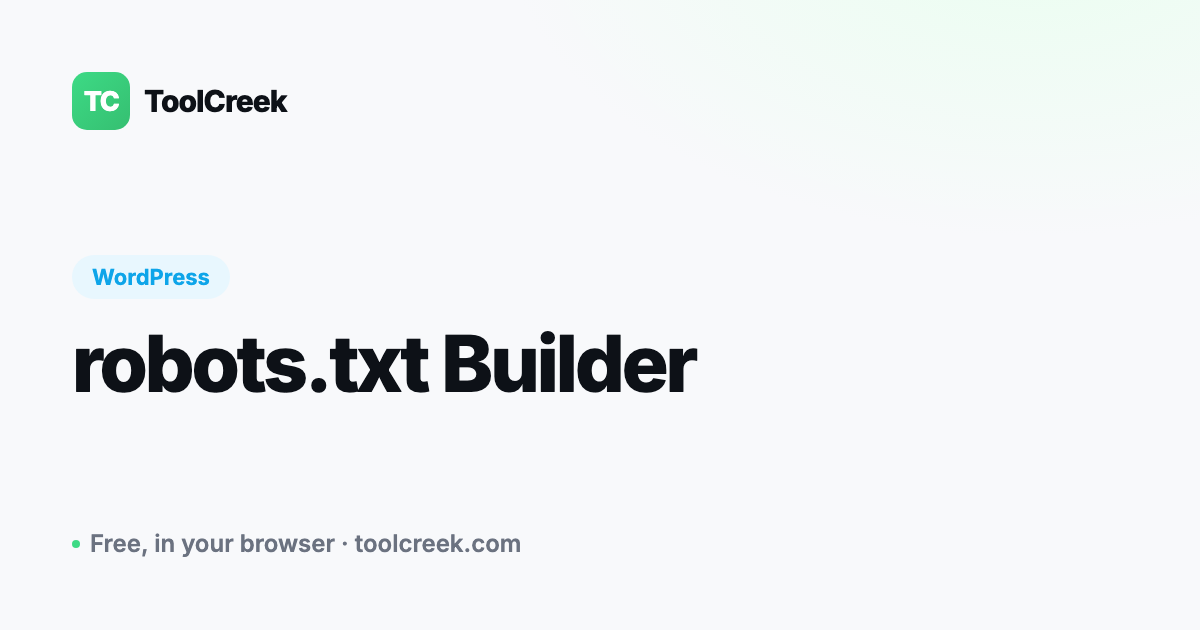 How to Write a robots.txt File