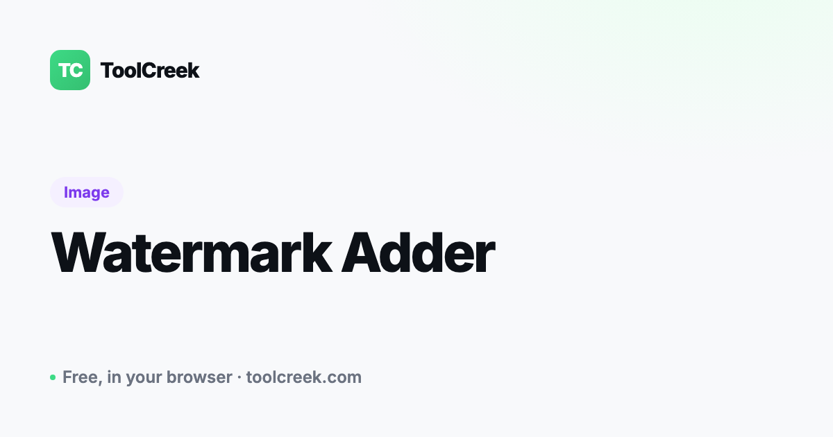 How to Add a Watermark to an Image
