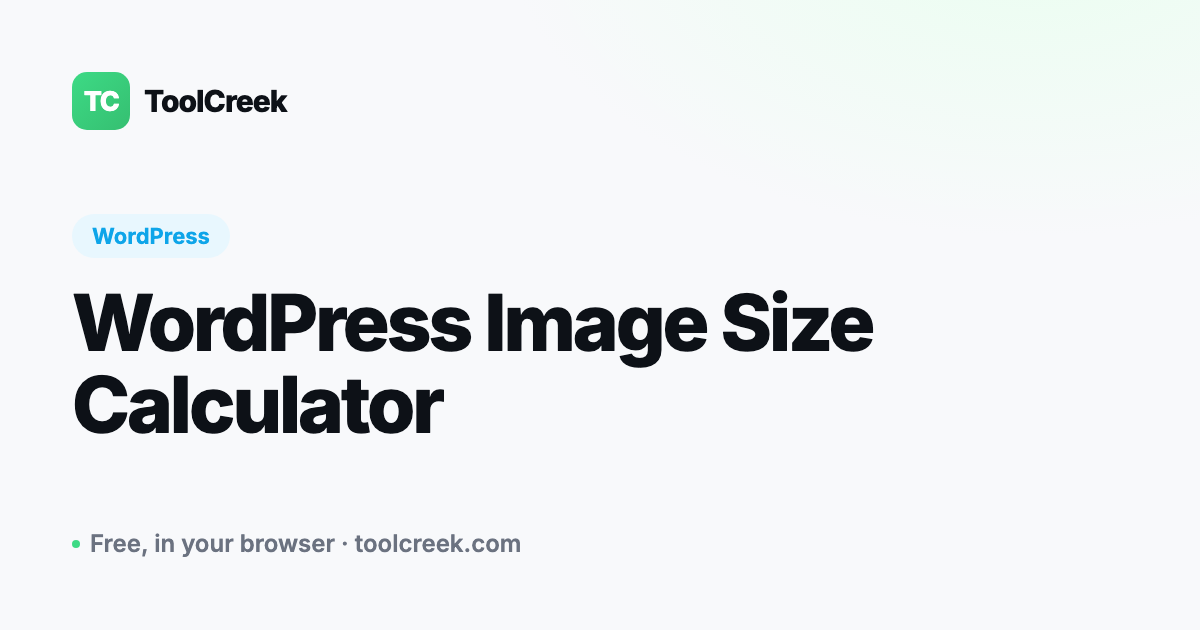 WordPress Image Sizes Explained