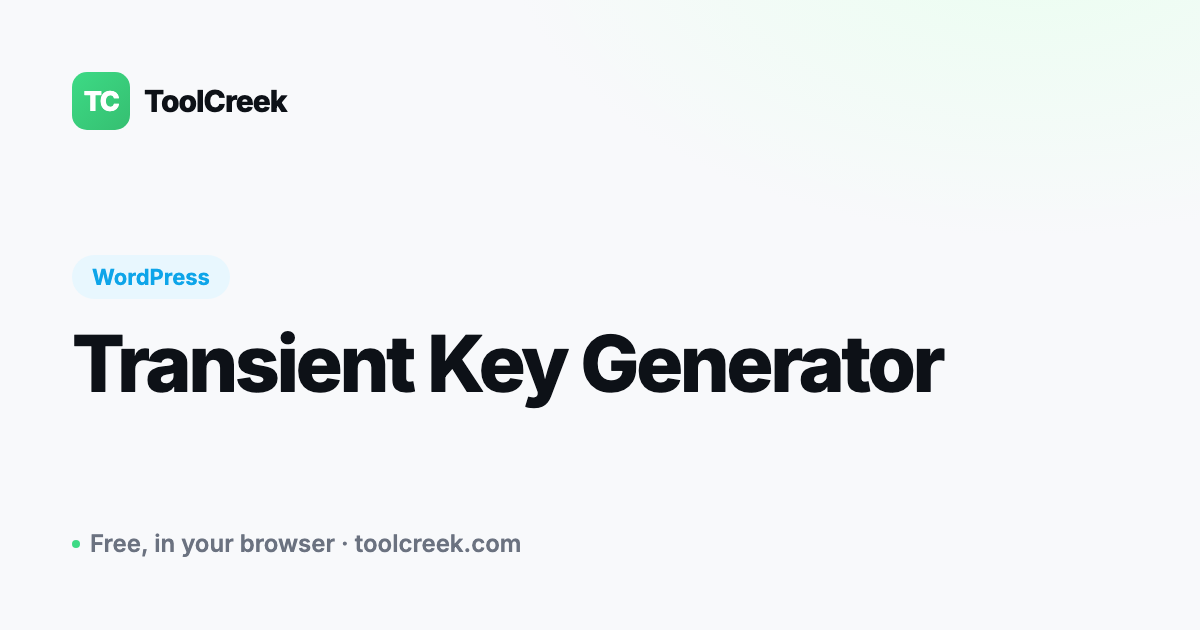 WordPress Transients: How to Name Transient Keys